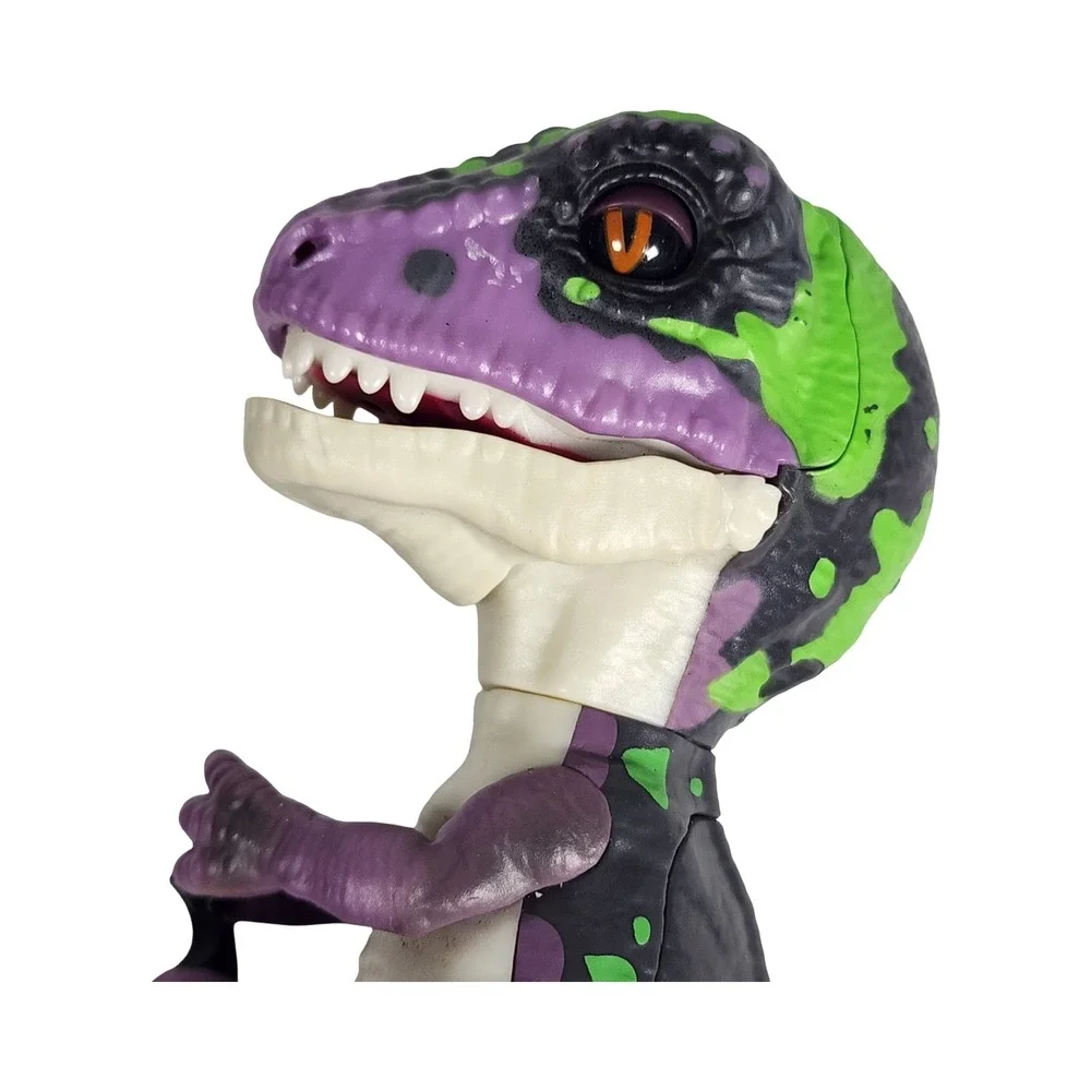 WowWee Fingerlings Untamed Raptor Purple‎ Green Interactive Dinosaur Toy 2018